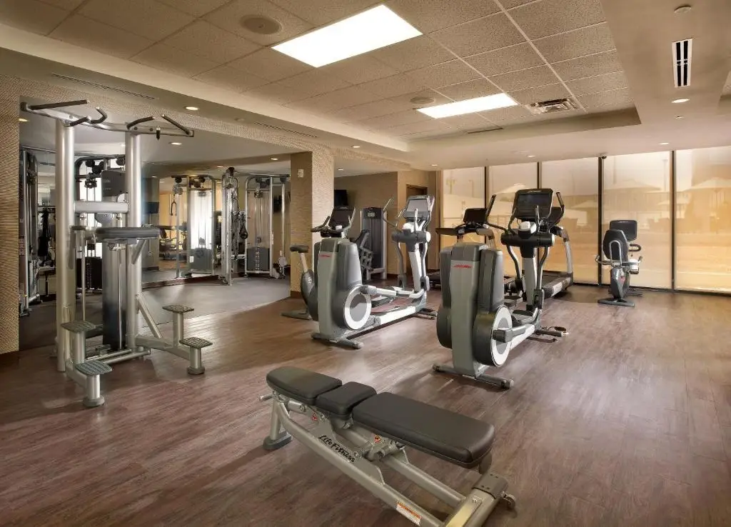 EB Hotel Miami Airport  gym view