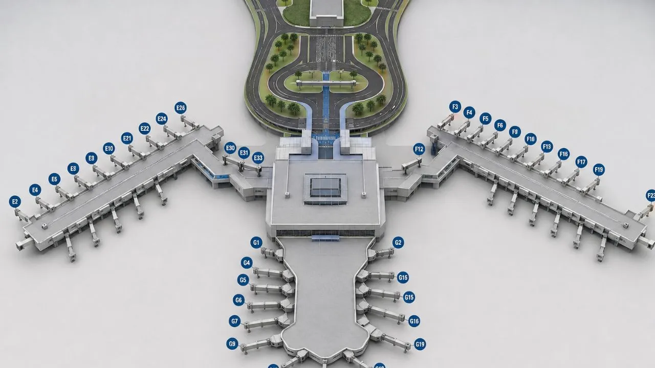 Miami Central Terminal: Map and Layout