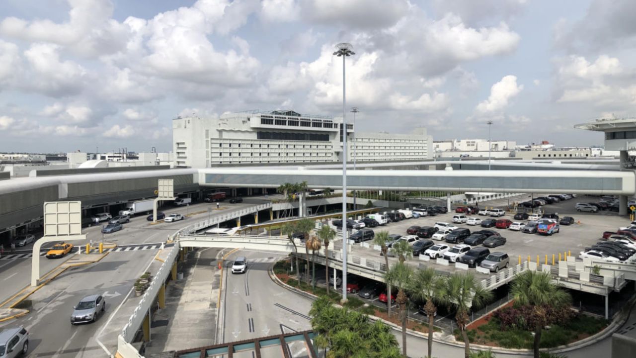 Services at the Central Terminal of MIA Airport