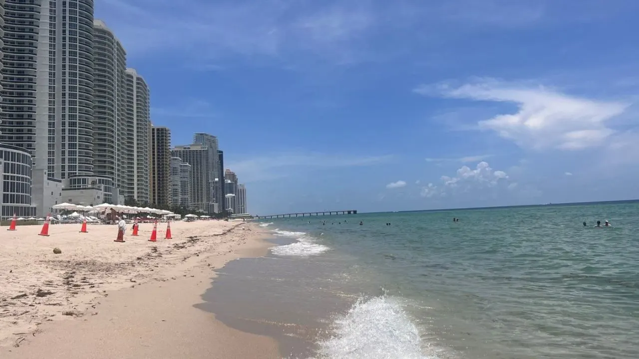 Miami beach sunny winter escape