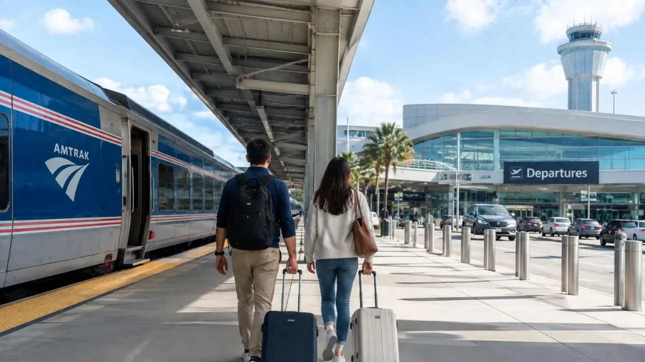 Amtrak Station to Miami Airport