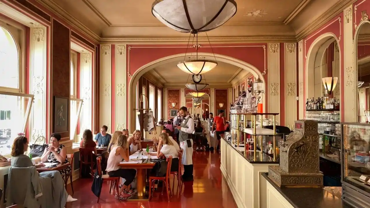 Café Versailles showcasing Cuban culture