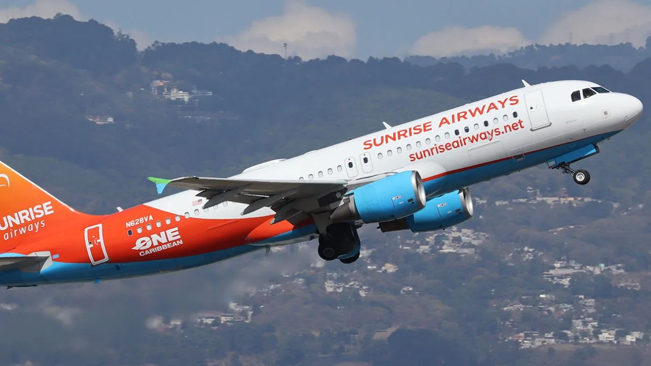Sunrise Airways Departures from Miami Airport