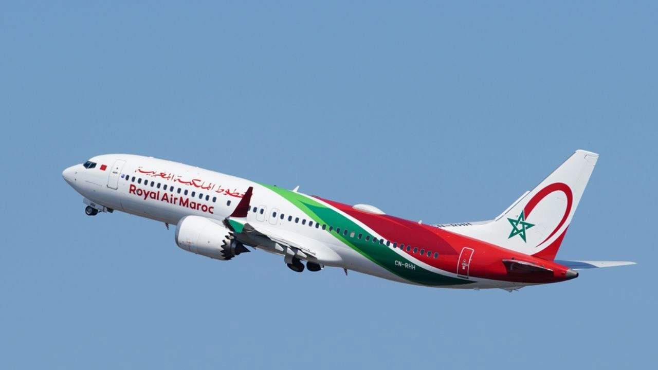 Departure and Arrival Royal Air Maroc