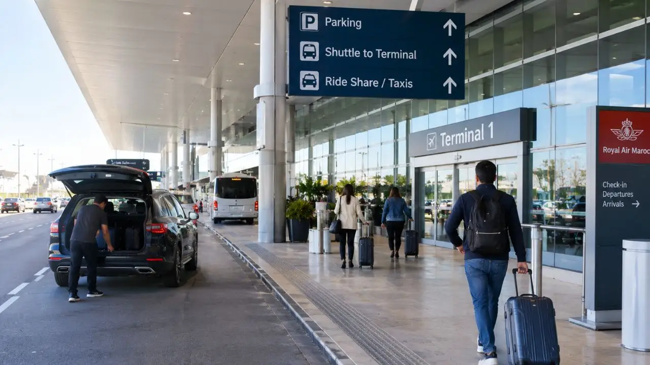 Royal Air Maroc MIA Terminal amenities and facilities