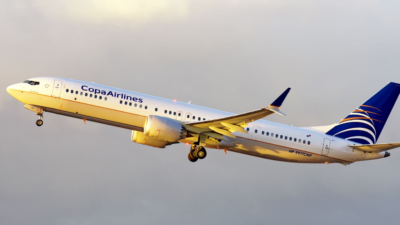 Copa Airlines departures at Concourse J, MIA
