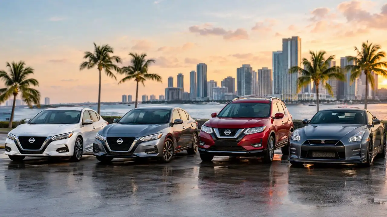 Nissan Rental Rates In Miami For Sedans And Suvs