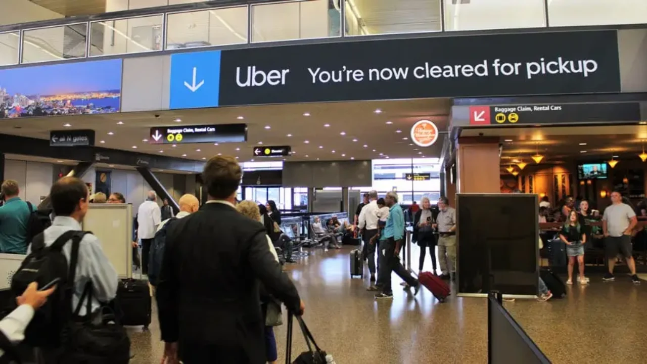 Uber Pickup At Miami International Airport